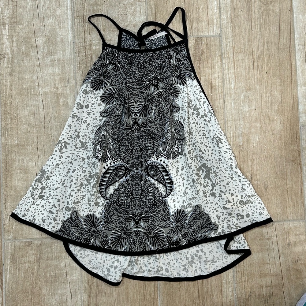 Free People B&W Top